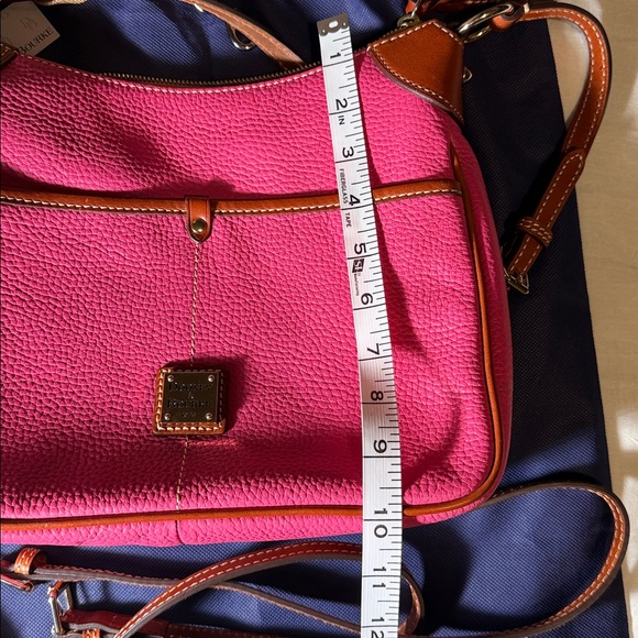 Dooney & Bourke Pink and Tan Shoulder Bag - Picture 9 of 10